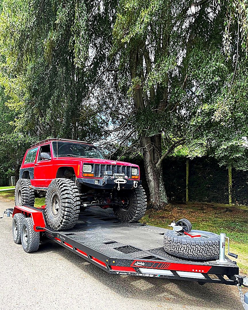 Carga off-road Jeep XJ